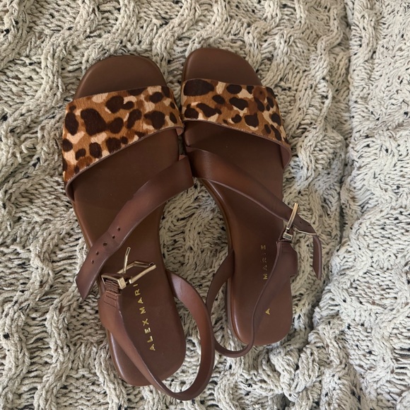 Alex Marie Leather Sandals - Picture 2 of 6